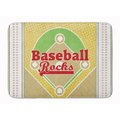 Micasa Baseball Rules Machine Washable Memory Foam Mat MI231218